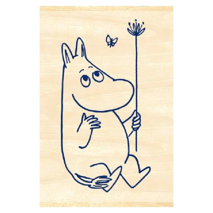 ますてのあいぼう Moomin(ムーミン) / ムーミン 30×45×20mm ビバリー