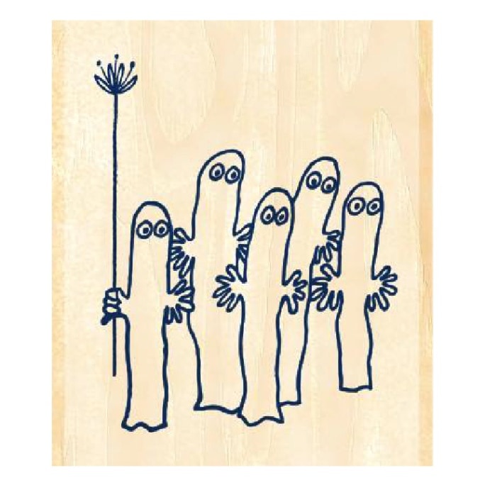 ますてのあいぼう Moomin(ムーミン) / ニョロニョロ 30×35×20mm