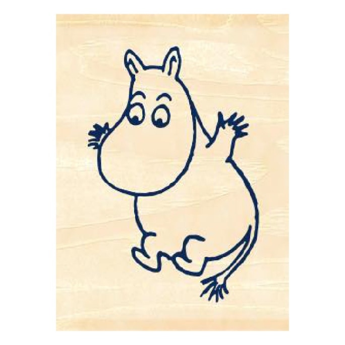ますてのあいぼう Moomin(ムーミン) / ぴょんっ 30×22×20mm ビバリー