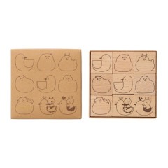 mizutama マークス 木製スタンプセット どうぶつ