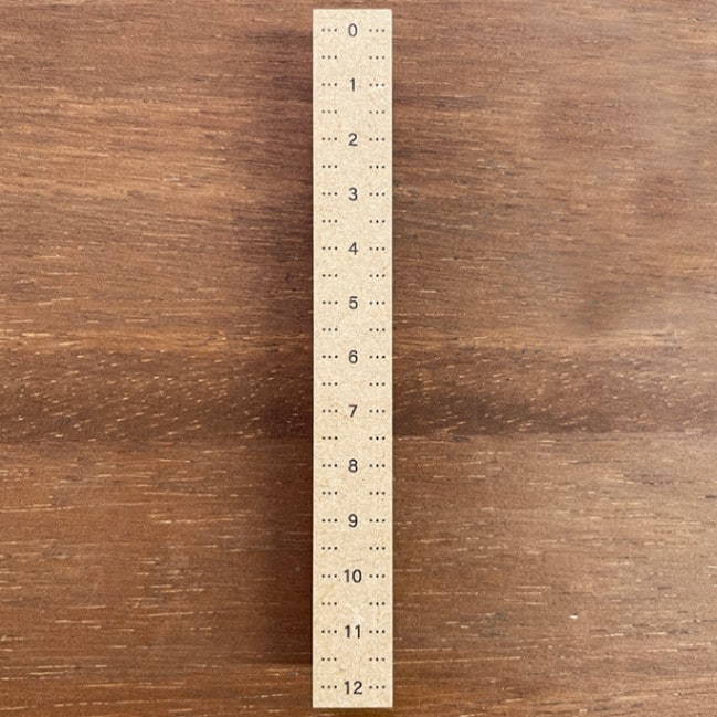 左右で書き分けられる バーチカル スタンプ（b-281）