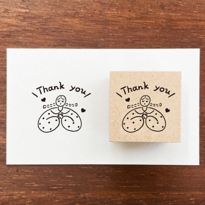 マールちゃん メッセージスタンプ Thank you(ありがとう) | モチーフ