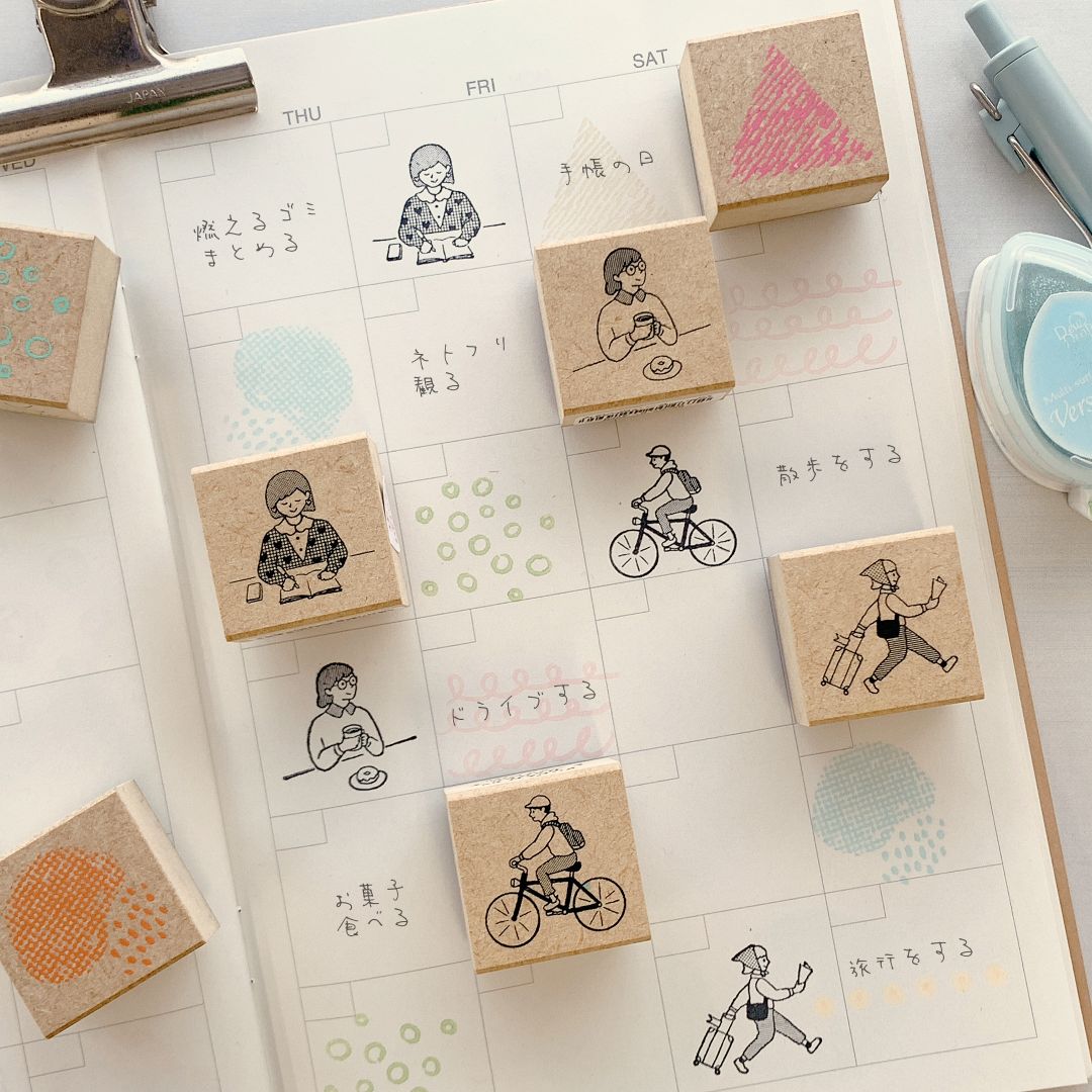 ふだんのハンコ たびする こどものかお | メーカー・作家から探す