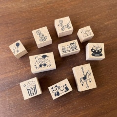 TEDE 単品スタンプ｜アニマル遊園地
