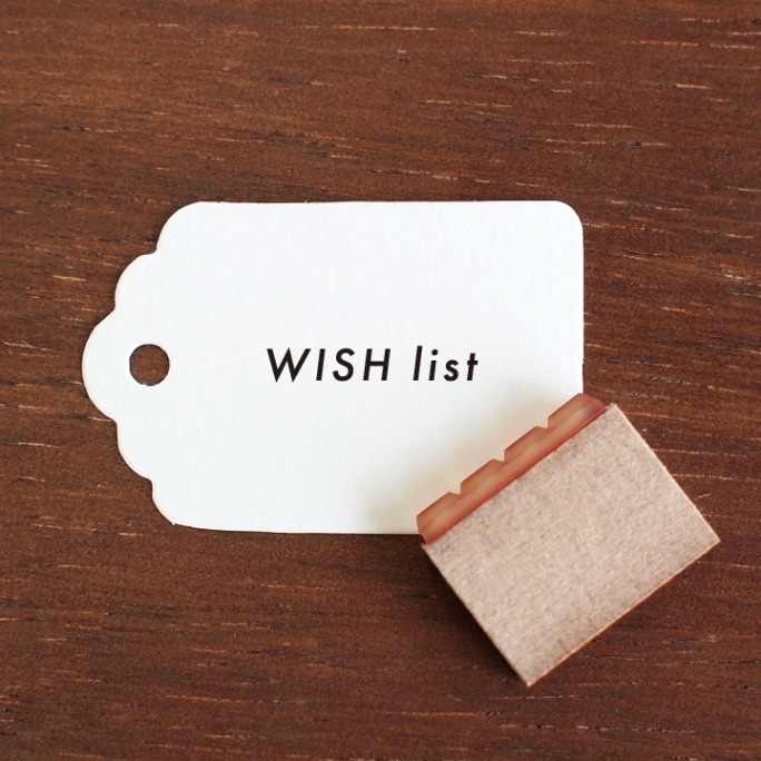 WISH LIST ソエルスタンプ（b-430） | 全て | スタンプマルシェ