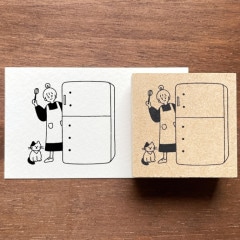 peppoko 手帳スタンプ 冷蔵庫（a-189） | メーカー・作家で探す