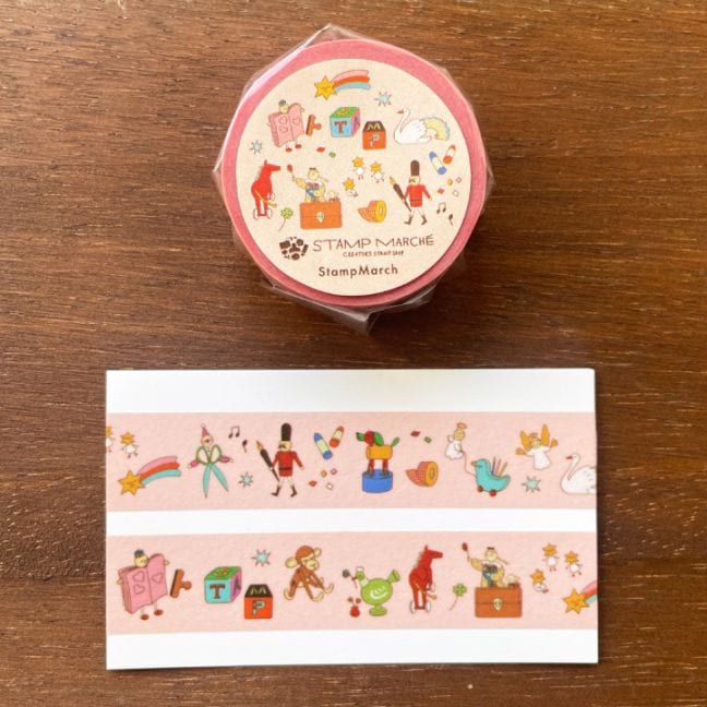 【数量限定】5周年記念 マスキングテープ StampMarch