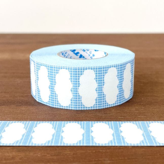 ラベラーシール もくもくフレーム そら