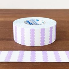 ラベラーシール スカラップ ラベンダー