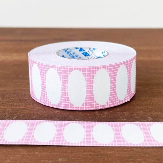 ラベラーシール オーバルフレーム さくら