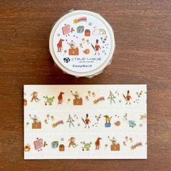 マスキングテープ スタンプマーチ｜手帳コラージュやギフトラッピング