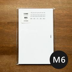 日付マークリフィル | ミニ6 | 手帳リフィル,M6サイズ | スタンプ