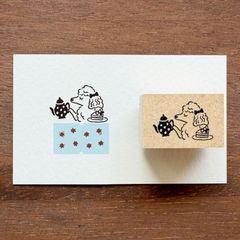 ラベとも スタンプ アフタヌーン・プードル