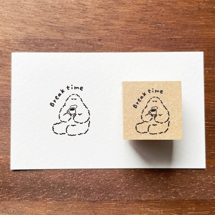 イエティくん イラストスタンプ Break time