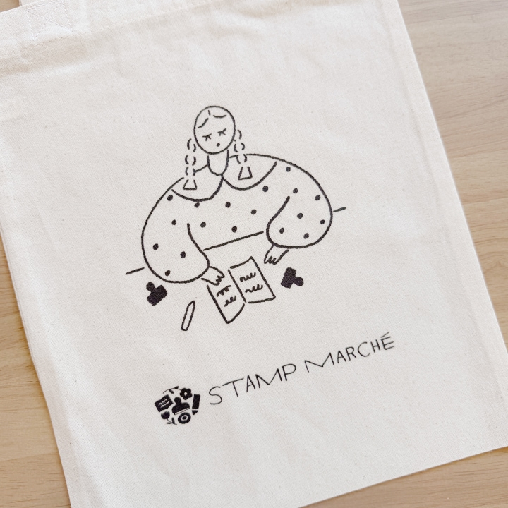 スタンプマルシェ オリジナルトートバッグ