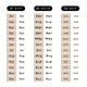 月スタンプ 12個セット 全3種類（b-504-506）