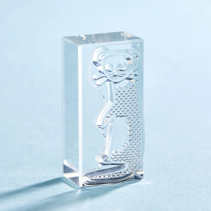 透明スタンプ 氷印セット ドウブツセット HITOTOKI