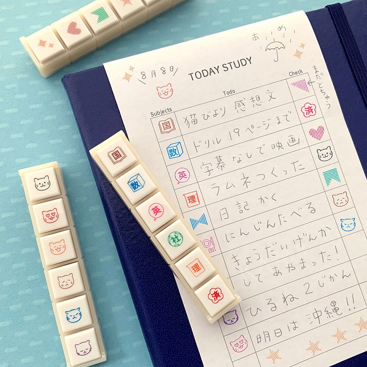 ポチッと6(ポチッとシックス) 英語のスケジュール こどものかお