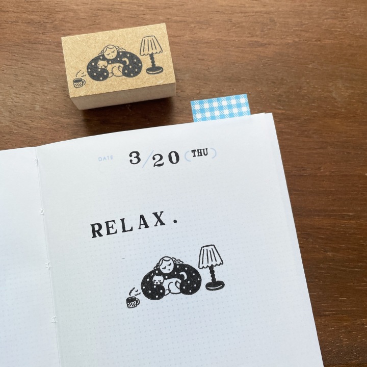 マールちゃん イラストスタンプ コーヒーとねこと