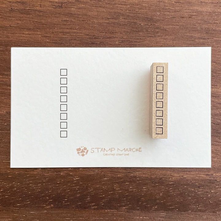 ポケットスタンプストックブック チェックボックス 四角 27mmt丈（b-171） | 全て | スタンプ