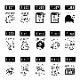 手帳スタンプmini 習い事（f-139-191）