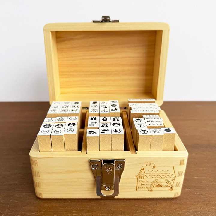 6月入荷分・数量限定】高知県産ひのきの道具箱（Time for a break
