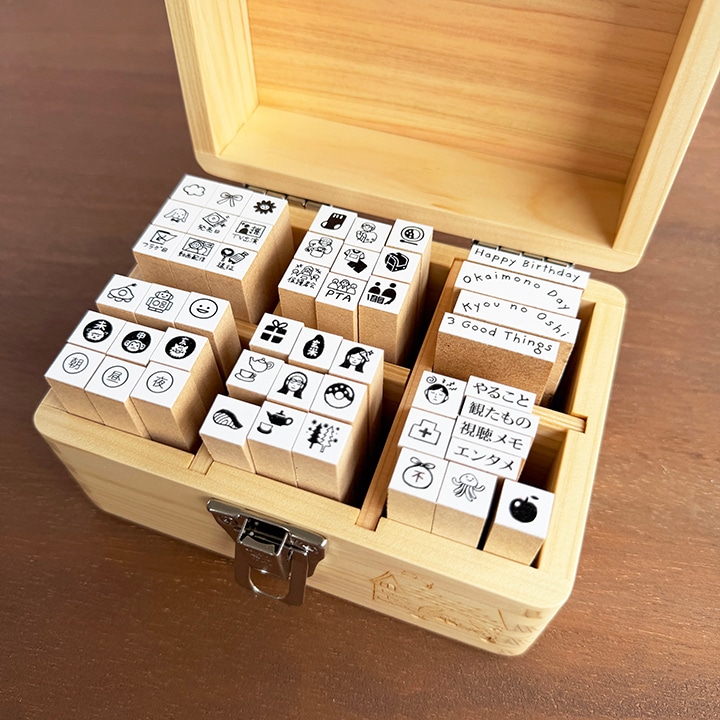 6月入荷分・数量限定】高知県産ひのきの道具箱（Time for a break