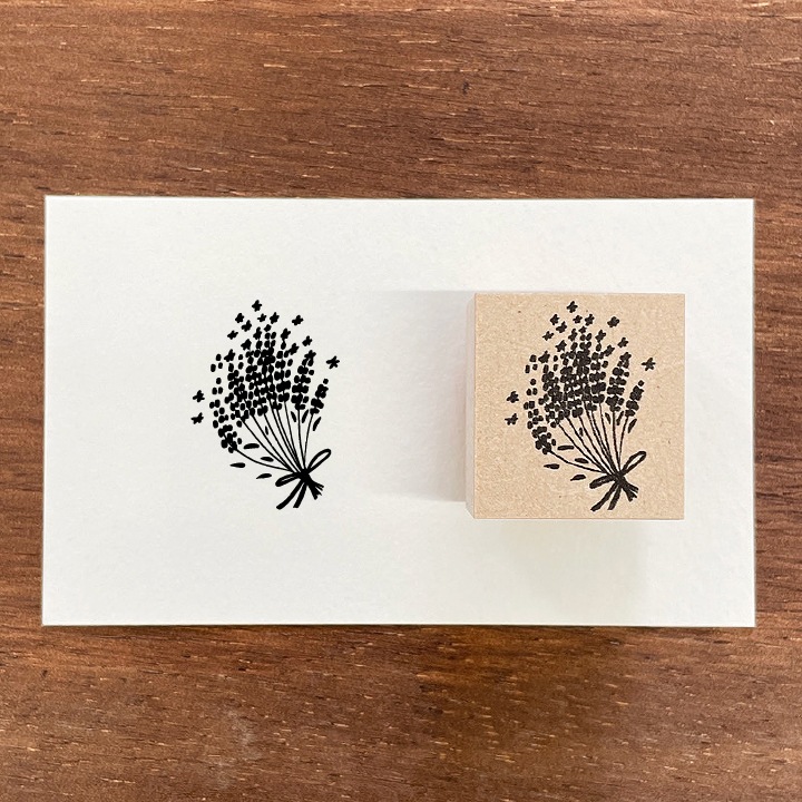 ナカノエミさん監修 イラストスタンプ ラベンダー | メーカー・作家で