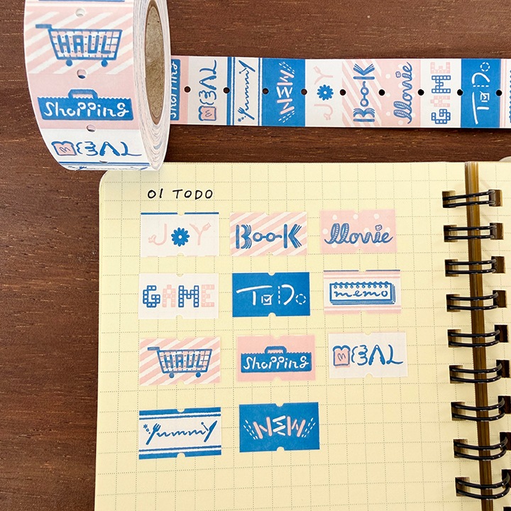 ラベラーシール タイポ見出し 01 TODO 11柄 | その他文具,ラベラー