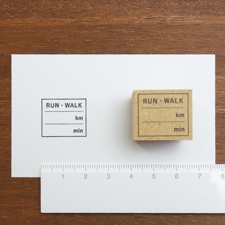 運動の記録 RUN・WARKver（b-070）