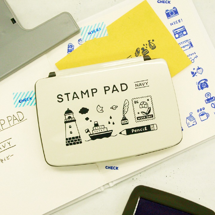 サンビー STAMP PAD[eric] ネイビー