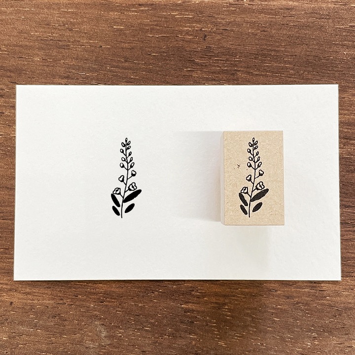 ナカノエミさん監修 イラストスタンプ ヌマトラノオ