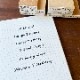 【オーダー制】一行ゴム印 英文字 4号