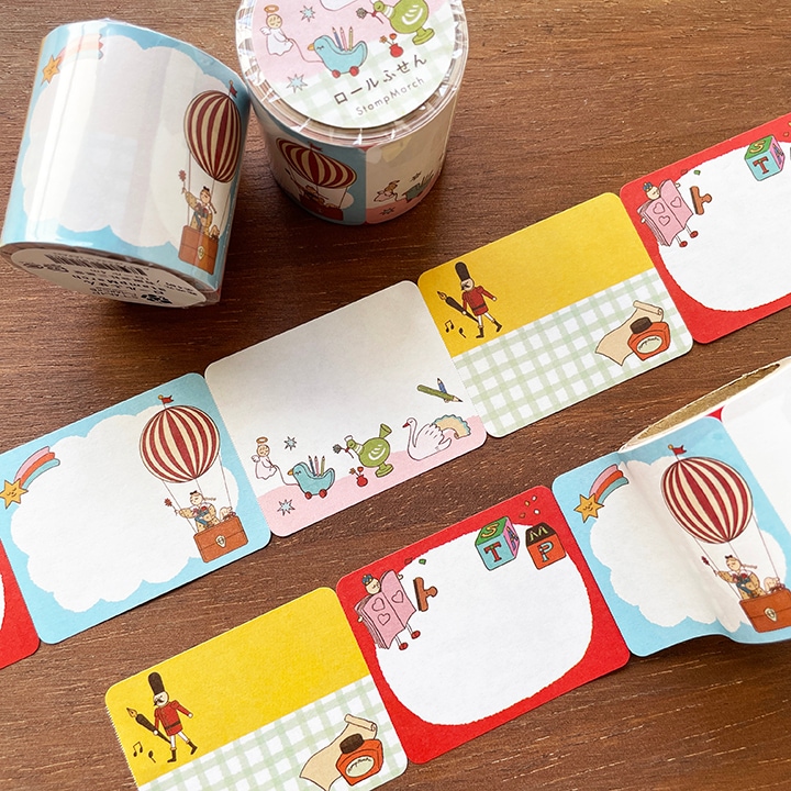 ののん様 ロールシール メモ帳 数量限定】5周年記念 ロールふせん StampMarch | 全て | スタンプ
