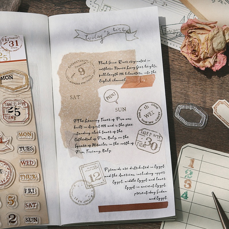 クリアスタンプ ヴィンテージ日付 BGM | メーカー・作家で探す,BGM