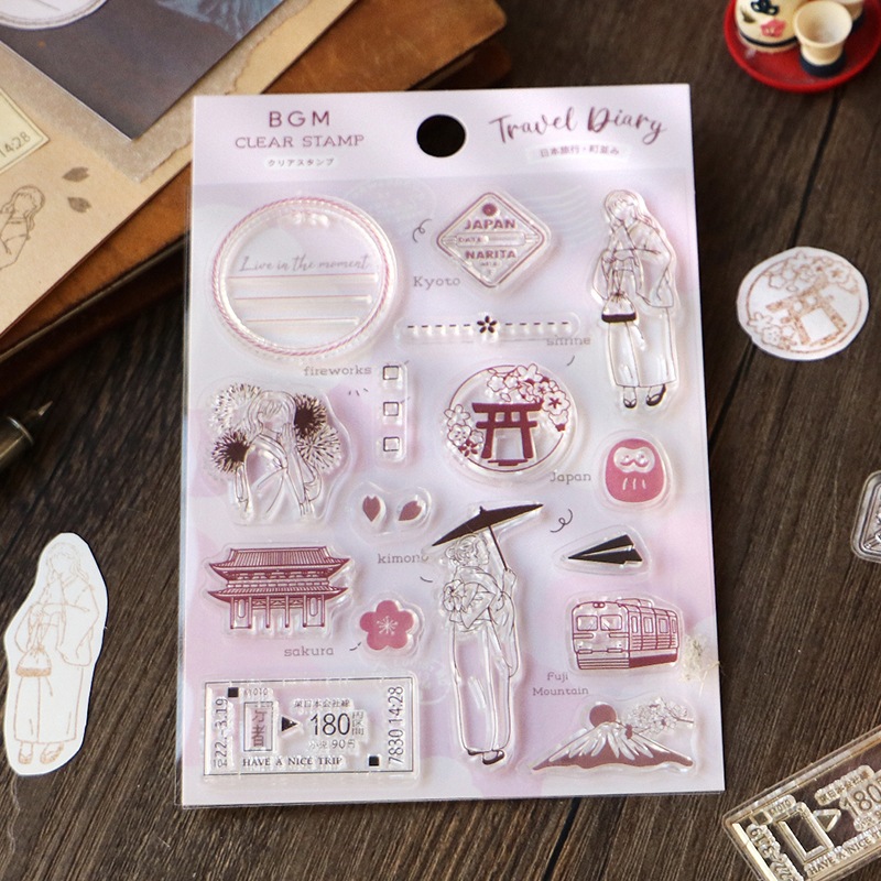 クリアスタンプ 日本旅行・町並み BGM | メーカー・作家で探す,BGM