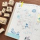 ナカノエミさん監修 イラストスタンプ ドクダミ