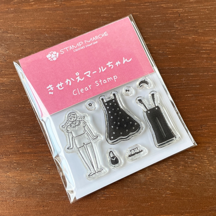 クリアスタンプ きせかえマールちゃん | モチーフで探す,マールちゃん