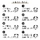 お仕事スタンプ（記入・捺印・押印・確認・署名・回覧・査収）シャチハタ 1550-B