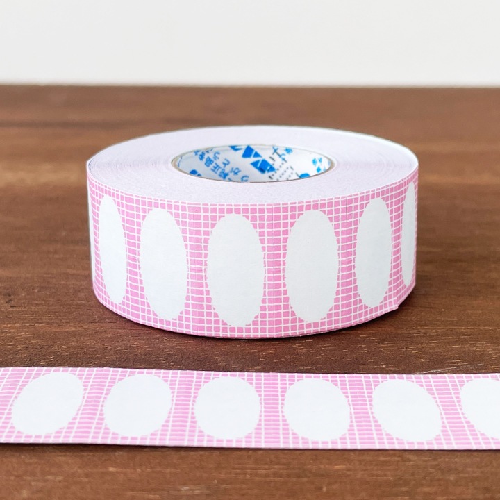 ラベラーシール オーバルフレーム さくら