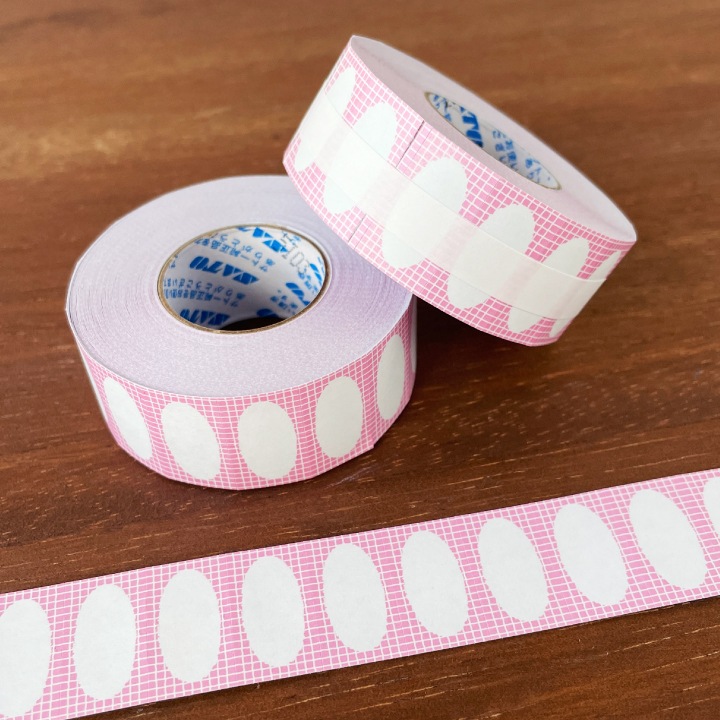 ラベラーシール オーバルフレーム さくら