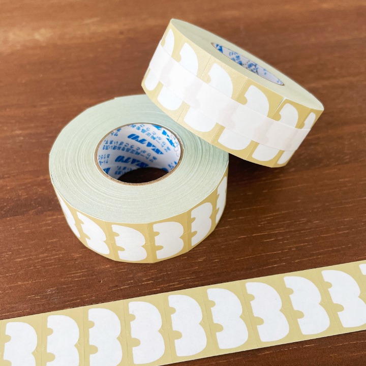 ラベラーシール おやまフレーム ビスケット