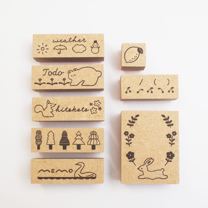 ごやさん監修 クリエイターズスタンプボックス（フセンスタンプB）