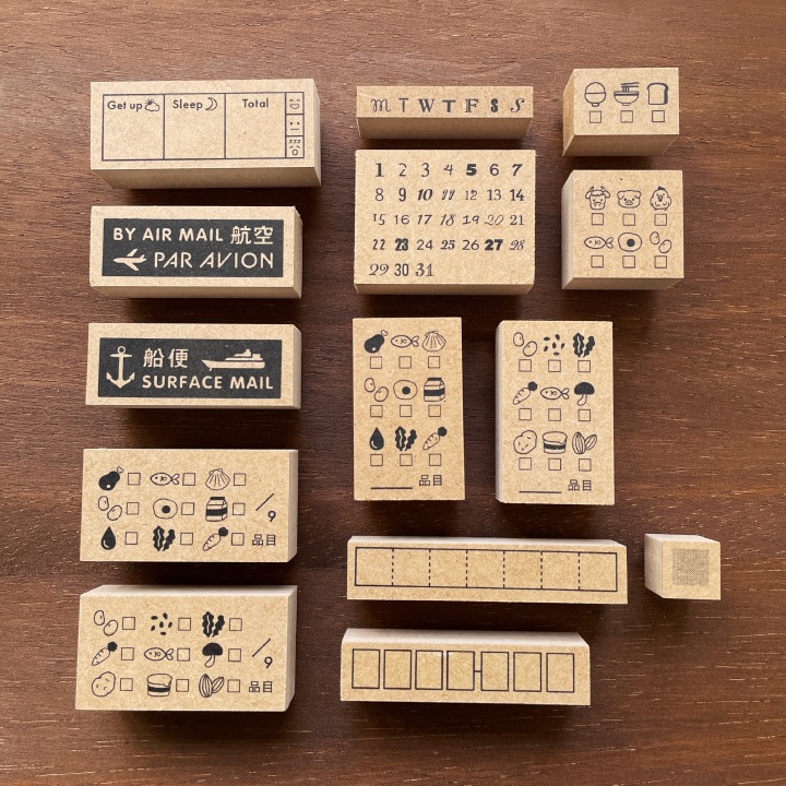 主食の食材チェック バーチカルサイズ（b-402）