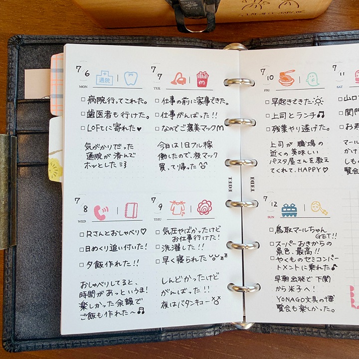 週間ブロックリフィル | ミニ6