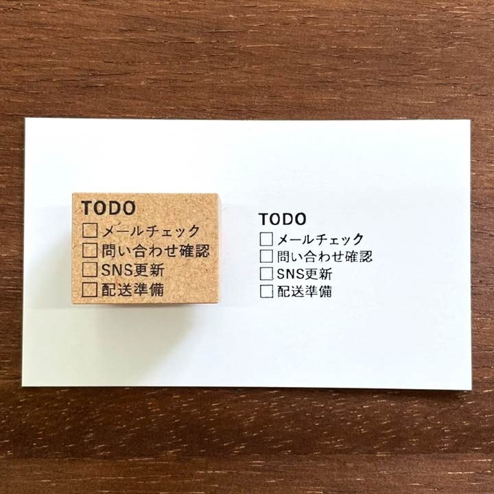 【オーダー制】オリジナルチェックリスト・4項目（a-500）