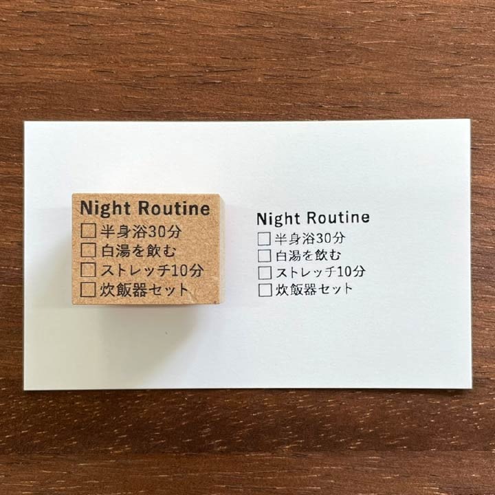 【オーダー制】オリジナルチェックリスト・4項目（a-500）