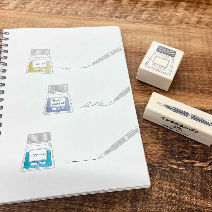 インクのあいぼう 万年筆 65×20×20mm ビバリー | 全て | スタンプ