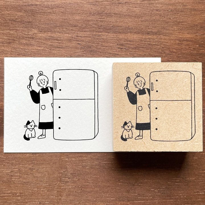 peppoko 手帳スタンプ 冷蔵庫（a-189） | メーカー・作家で探す