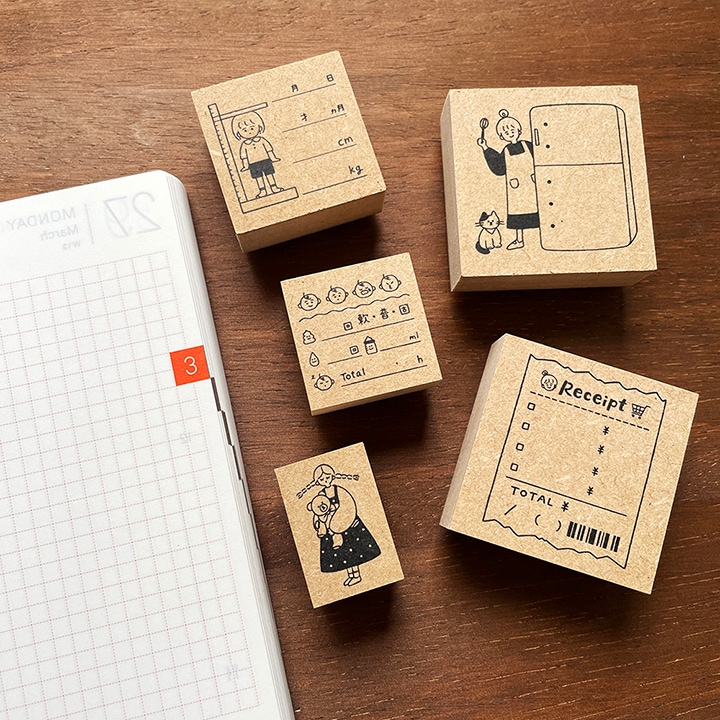 peppoko 手帳スタンプ 冷蔵庫（a-189） | メーカー・作家で探す